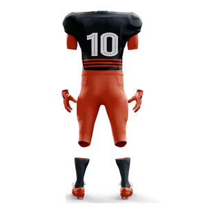 Men American Football <b>Pants</b> <b>Padded</b> Red Belt Closure Athletic Fit Adult All Seasons Polyester Solid Color - Product Image 5