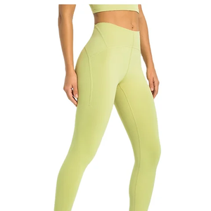 Leggings Deportivos de Mujer al por Mayor, de Alta Elasticidad, Lavado Ácido, Ropa Deportiva de Alto Rendimiento, Marca Privada, Fitness - Product Image 6