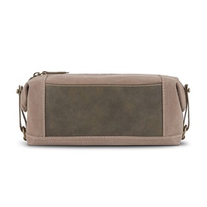 Juego de brochas de afeitar modernas, cómodas y duraderas, al por mayor, con estuche de cuero, resistente al agua y antiestático. - Product Image 3