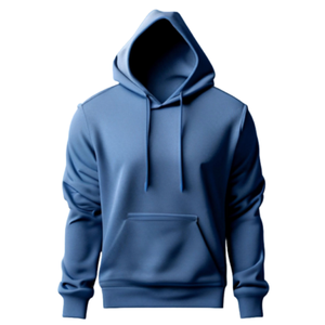 Sweat-shirt à capuche noir pour homme, coupe classique, 100% coton tricoté, couleur unie, avec poche, pour l'automne - Product Image 4