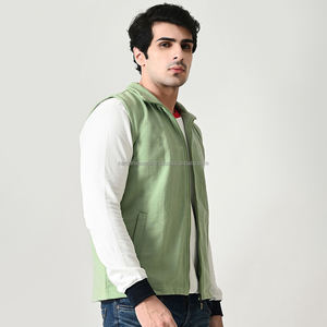 Nardon Apparel Classic Series Automne Hiver Veste polaire pour homme Col montant 265g Veste polaire à poignets élastiques pour homme - Product Image 3