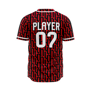 Camisetas de Béisbol y Sóftbol Personalizadas para Hombre, Impresión Frontal Personalizada, Manga Corta, Transpirables, de Secado Rápido, Tallas Grandes, Tela de Viscosa/Algodón - Product Image 5