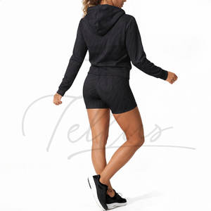 ชุดโยคะกีฬาผู้หญิงคุณภาพสูง ดีไซน์ใหม่ ชุดออกกำลังกายไร้รอยต่อ ชุดโยคะ 4 ชิ้น - Product Image 6