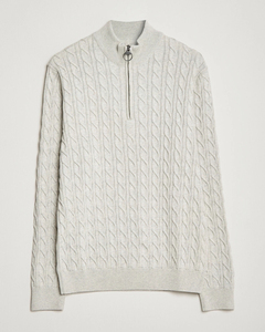 Custom Logo Fashion Winter Embroidery Knitwear <b>Cable</b> Jacquard Casual Knitted <b>Sweater</b> Top Half Zipper Pullover Men <b>Knit</b> <b>Sweater</b> - Product Image 1