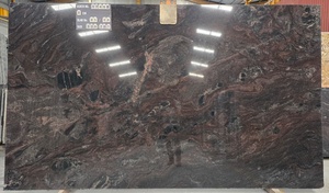 Matériau en granit Juparana naturel de qualité supérieure, écologique, durable, surface polie, design moderne, grande dalle pour applications en villa - Product Image 3