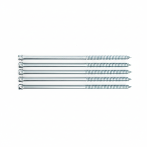 Tornillos para Madera de Doble Rosca Métricos/Pulgadas M6-M12, Cabeza Ranurada, Rosca Parcial, Clase 4.8 6.8, Acero al Carbono Zincado DIN PDC - Product Image 1