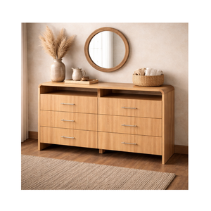 Collection RIVEO RANGE, meubles de chambre à coucher de haute qualité, design durable, écologique, commode en bois - Product Image 1