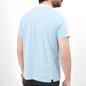 เสื้อยืดคอกลมผู้ชาย ผ้าฝ้าย 100% ระบายอากาศได้ดี เป็นมิตรกับสิ่งแวดล้อม แขนสั้น เสื้อยืดลำลองคอกลมผู้ชาย ทรงปกติ รับผลิตแบบ OEM - Product Image 4