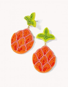 Hermosos Pendientes Bordados a Mano con Cuentas Redondas Modernas para Boda, Compromiso o Regalo, por MULTI CRAFT - Product Image 3