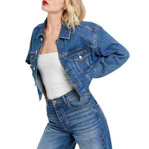 Chaqueta Casual de Mezclilla para Mujer, Lavado Claro, Detalle de Botones, Primavera Otoño, Prenda Exterior Versátil de Estilo Urbano - Product Image 6