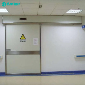 Portes de protection contre les rayons X anti-radiation, portes coulissantes automatiques électriques hermétiques en plomb pour salle de protection contre les radiations, scanner CT - Product Image 3