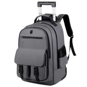 Sac à dos à roulettes Bagnex grande capacité pour ordinateur portable, étanche, léger, en nylon, pour voyage d'affaires, bagage cabine - Product Image 3