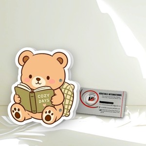 Lápiz Magnético Acrílico Multifuncional con Diseño de Oso, Diamante, Flor y Corazón, para Lectura, Extensión de Pestañas, con Logotipo Personalizado - Product Image 5