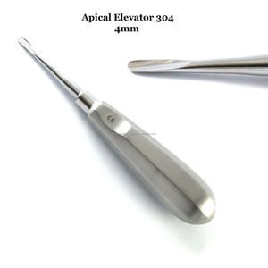 Ensemble de 3 élévateurs dentaires chirurgicaux en acier inoxydable de qualité médicale, certifiés CE ISO, fournisseur en gros d'instruments chirurgicaux OEM ODM - Product Image 4