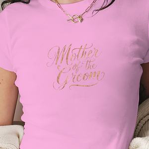 <b>Mother</b> of <b>the</b> Groom women's fashion short t-shirt - Product Image 3