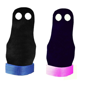 Support de poignet de gymnastique à 3 trous pour la musculation, l'entraînement de force, unisexe, réglable, antidérapant, en polyester, 3 trous - Product Image 3