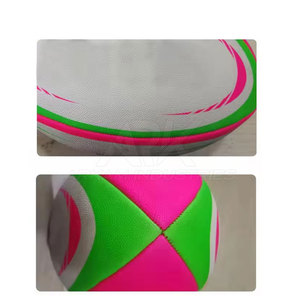 Ballon de rugby de terrain léger avec texture antidérapante de qualité supérieure, idéal pour les écoles, les clubs et les jeux d'équipe - Product Image 5