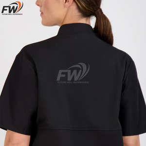 Chaquetas de Chef de Manga Larga de Alta Calidad OEM, Uniformes de Trabajo para Hoteles y Restaurantes, Chaqueta de Cocina Lisa para Chef - Product Image 4