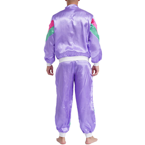Ensembles coupe-vent en nylon respirant sur mesure avec fermeture éclair pour hommes, nouveaux vêtements de jogging pour hommes, ensembles de survêtements coupe-vent - Product Image 4