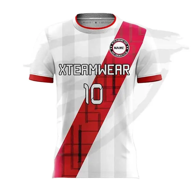 Camiseta de fútbol de sublimación de calidad original personalizada al por mayor para hombre camiseta de fútbol retro personalizada 2024