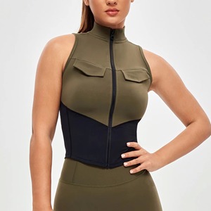 High Quality Fitness <b>Women</b> Soft Crew Neck Long Sleeve Crop <b>Top</b> Shirt Sportswear Slim Fit <b>Compression</b> Sexy Gym Crop <b>Top</b> - Product Image 1