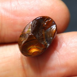 Natural <b>Mexican</b> Fire Agate Druzy Cabochon Fire Agate Loose Handmade Jewelry Fire Agate Cabochon for Ring for Jewelry Making - Product Image 4