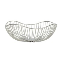 Panier à fruits en fil de fer |   Panier de rangement décoratif moderne et tendance |   Table multifonctionnelle pour cuisine et salon, finition brillante