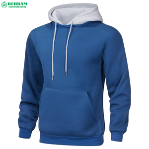 Wholesale Custom Front Logo Pullover Hoodies Blank <b>Plain</b> Thermal Oversized Unisex Eco-Friendly Winter Hoodies & <b>Sweatshirts</b> - Product Image 4