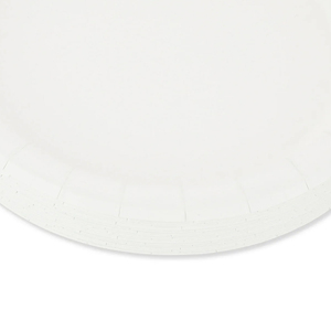 จานกระดาษพรีเมียม ผลิตในปากีสถาน รับผลิตแบบ OEM ODM น้ำหนักเบา โลโก้สั่งทำได้ ขายส่งอุปกรณ์บนโต๊ะอาหาร จานกระดาษแบบใช้แล้วทิ้ง - Product Image 2