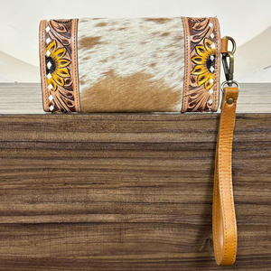 Nuevo Bolso de Mano de Cuero Vacuno Repujado de Marca Famosa, Bolso de Noche para Mujer, Mini Bolso de Mano de Moda, Bolsos de Diseñador Modernos - Product Image 6