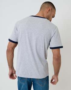 เสื้อยืดแฟชั่นแขนสั้นผู้ชาย ผ้าฝ้ายแท้ 240 กรัม พิมพ์ลายดิจิทัล ระบายอากาศได้ดีและนุ่มสบาย สวมใส่สบายๆ - Product Image 2