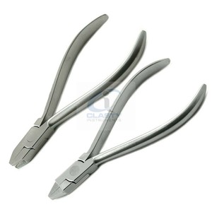 Pince de torsion orthodontique dentaire, outil manuel de pliage de fil, poignée ergonomique, acier inoxydable, certifié CE Classe I, OEM - Product Image 4