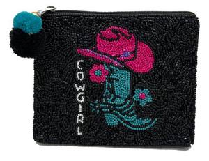Handmade Beaded Coin <b>Pouch</b> Small Zipper Wallet <b>Mini</b> Purse for Women Affordable - Product Image 2