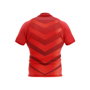 Camiseta de Rugby Sublimada Personalizada al por Mayor, Ropa Deportiva para Hombre, Ropa de Equipo, Tejido Transpirable de Secado Rápido, Marca Hoodrix - Product Image 3