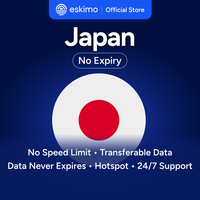 Eskimo S-JP-10, premier smartphone ESIM de voyage au monde (pas de carte SIM physique requise), données Japon 10 Go, sans expiration des données