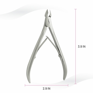 Cortacutículas de Hoja Recta de Calidad Premium, 3.9 Pulgadas de Largo, Tamaño de Mandíbula Personalizado, Acero Inoxidable, Herramienta de Uñas Más Vendida - Product Image 2