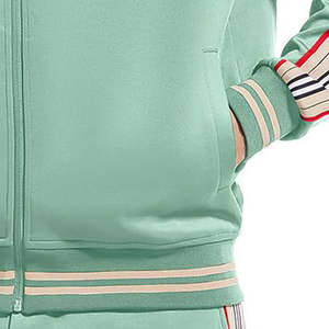 ชุดวอร์มฤดูหนาวคุณภาพสูงแบบมีฮู้ด ทรงเข้ารูป ระบายอากาศได้ดี สำหรับผู้ชาย พร้อมออกแบบโลโก้ตามสั่ง แบบยูนิเซ็กซ์ พร้อมลายปักแบบดิสเทรส - Product Image 3