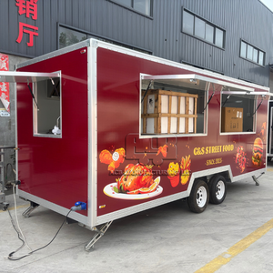 ACB Food Truck Mobile Food Trailer Fully Equipped Outdoor Mobile Beer Ice Cream Coffee Carts Trailer for Seaside Street - Product Image 6