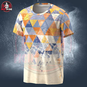 Camiseta Deportiva para Hombre, con Estampado Gráfico, Protección Solar, Manga Corta, Transpirable, Corte Regular, Cuello Redondo, Ecológica - Product Image 5