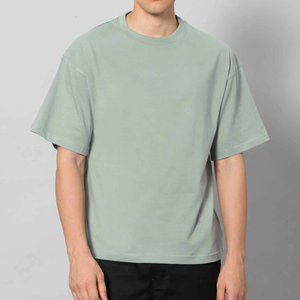 Graphic T Shirts 100% Cotton <b>Plain</b> Oversized Men's T-shirts Heavy Weight <b>Tshirts</b> Custom 3d Screen Logo Men Puff Print T Shirt - Product Image 2