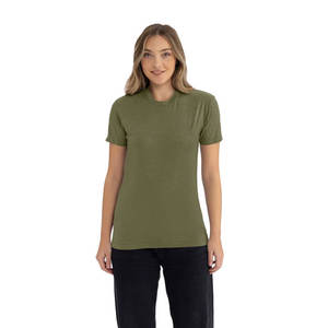 เสื้อยืดคอตตอน CVC 100% รุ่นขายดี Level 6210 สำหรับผู้หญิงและผู้ชาย ทรงปกติ แขนสั้น เหมาะสำหรับแฟชั่นประจำวัน - Product Image 1