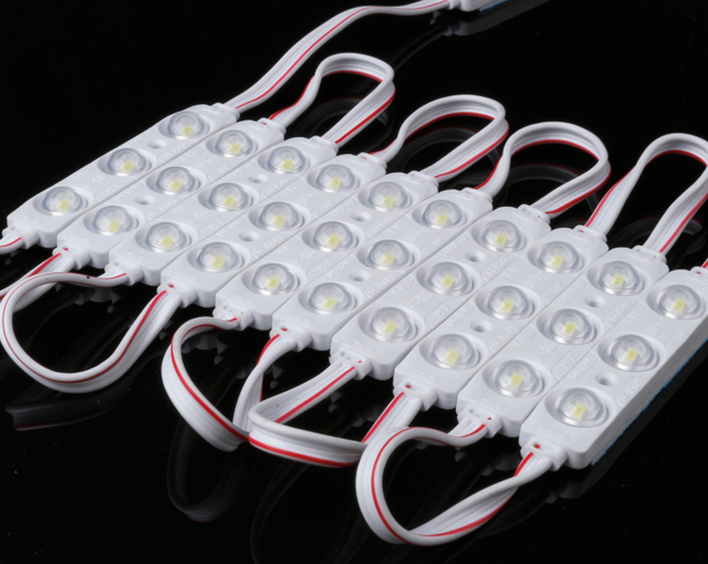 Wholesale Point Lights Light Sign with Lens Injection Rgb Full Color Waterproof Ip67 12v Signage Led Mini Smd Led Module PC