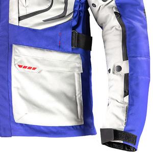 Veste de tourisme longue en textile pour homme, résistante à l'abrasion, protection CE niveau 1 2, fabricant OEM, fournisseur en gros - Product Image 6