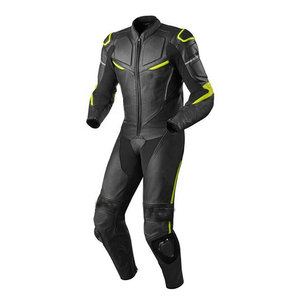 Combinaison de moto pour homme à manches longues, noire et grise, respirante, toutes saisons, ensemble de vêtements de moto robuste - Product Image 5