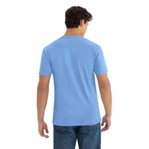 T-shirt homme couleurs unies, personnalisable avec votre propre graphisme et impression, t-shirt homme en promotion, couleurs unies simples, 100% meilleure qualité. - Product Image 2