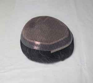 Peluca de Cabello Remy para Hombre de Calidad Premium, Cabello Lacio Rizado, Tupé con 100% de Densidad, el Mejor Cabello para Hombres - Product Image 4