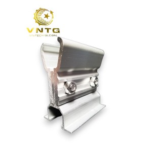 อุปกรณ์ยึดแผงโซลาร์เซลล์ VNTECH GLOBAL รุ่น AL6005-T6 ตัวหนีบหลังคาโลหะแบบคลิปล็อค ทำจากอะลูมิเนียม - Product Image 1