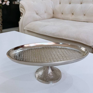 Base para Pastel de Aluminio de Una Sola Capa, de la Mejor Calidad, Brillante y Pulida, para Postres Elegantes de Año Nuevo, a Precio Accesible - Product Image 1