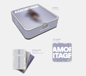 [Álbum Original Coreano] BLACK PINK JISOO- AMORTAGE (Versión APP) - Product Image 3
