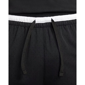 Men's Black Basketball Shorts With White Stripe Design Drawstring Closure Breathable Regular Fit All Seasons Apparel - Product Image 6